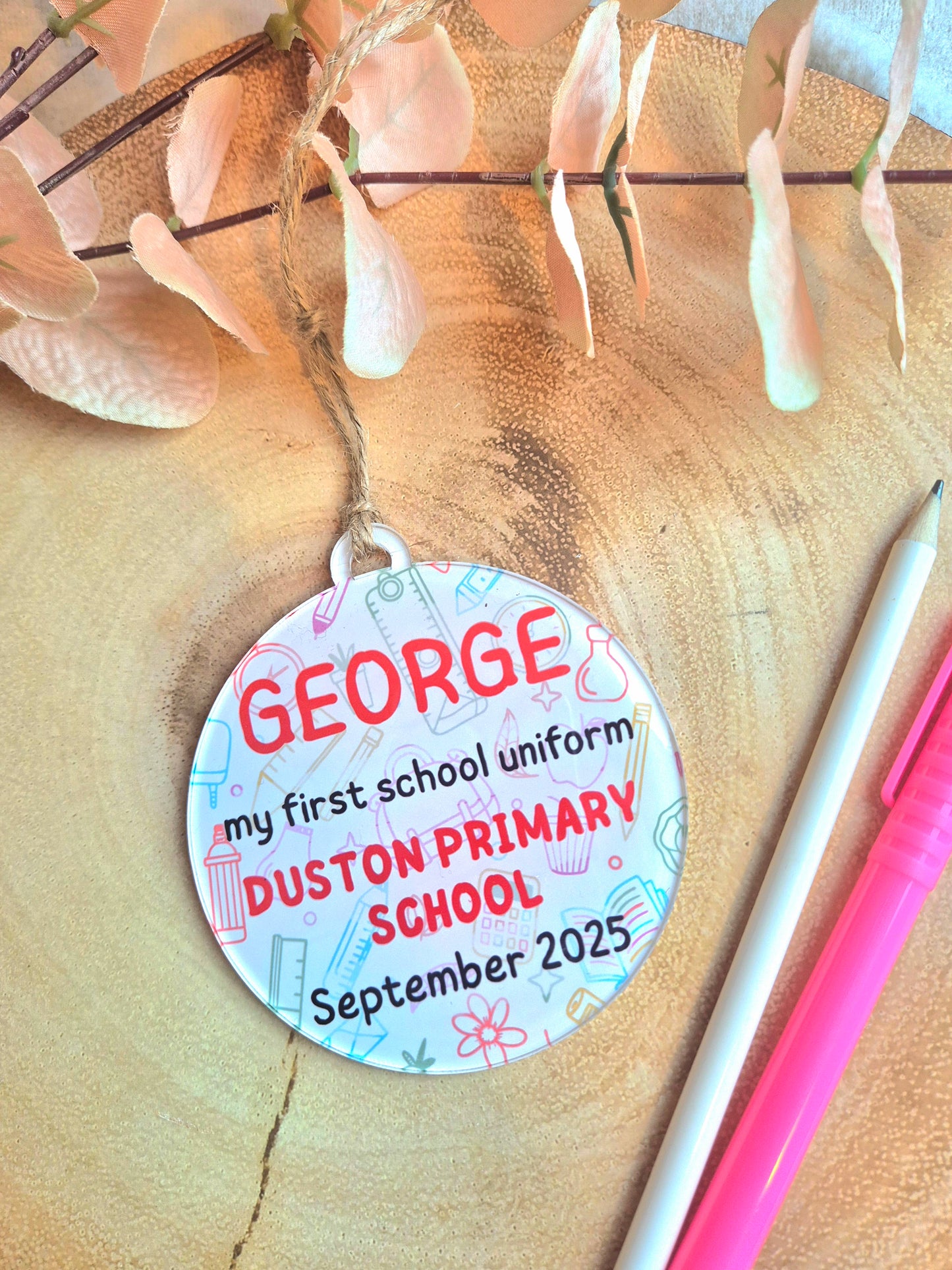My First Uniform Hanger Tag
