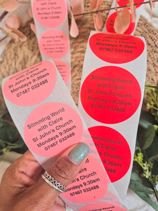 Personalised Stickers