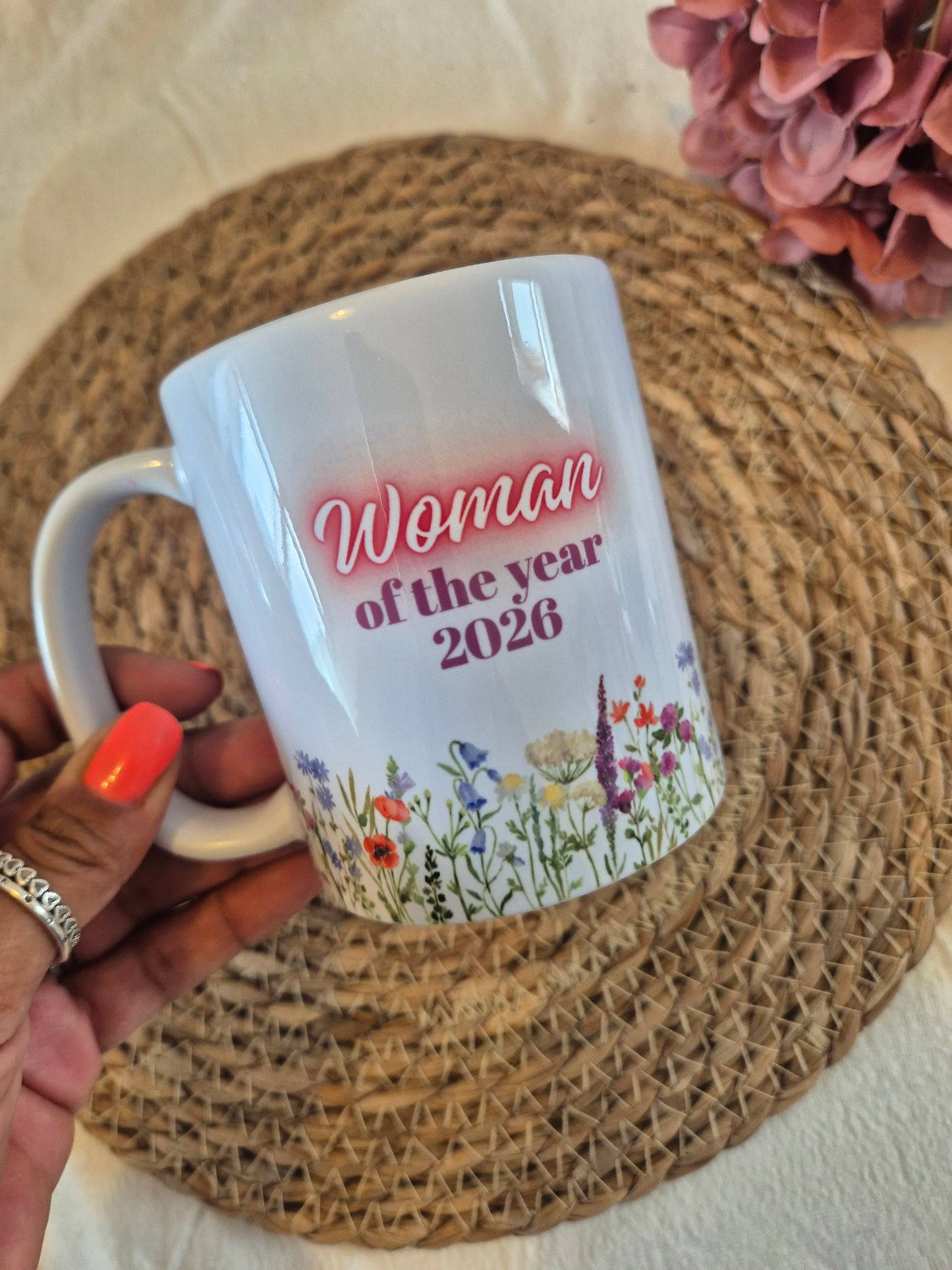 Ceramic Mugs - Woman Of The Year