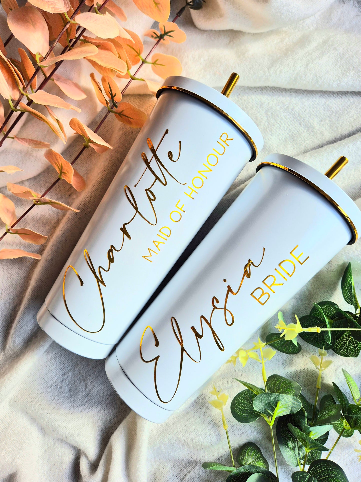 Personalised Metal Bridal Tumbler