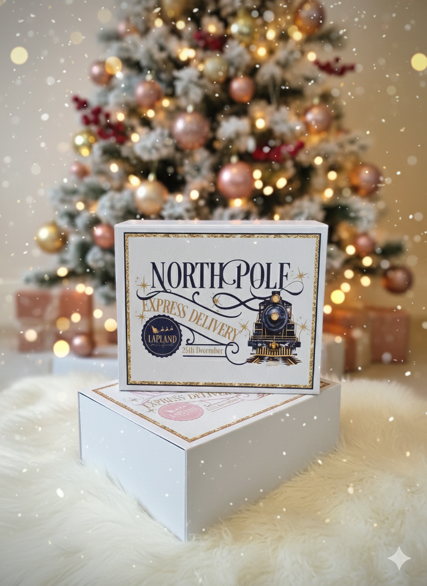 Festive Keepsake Boxes - Pink