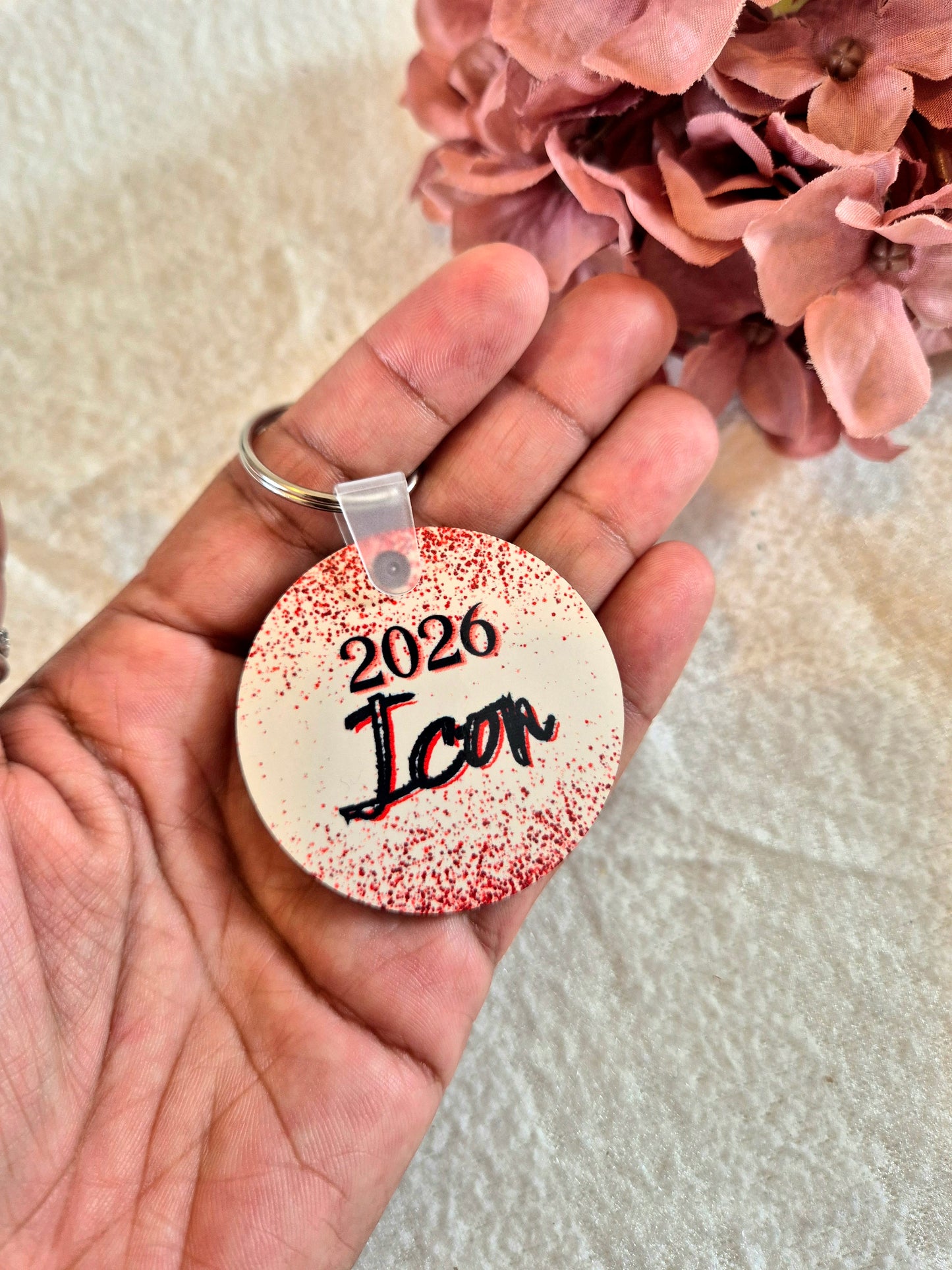 Wooden Keyrings - Icon 2026