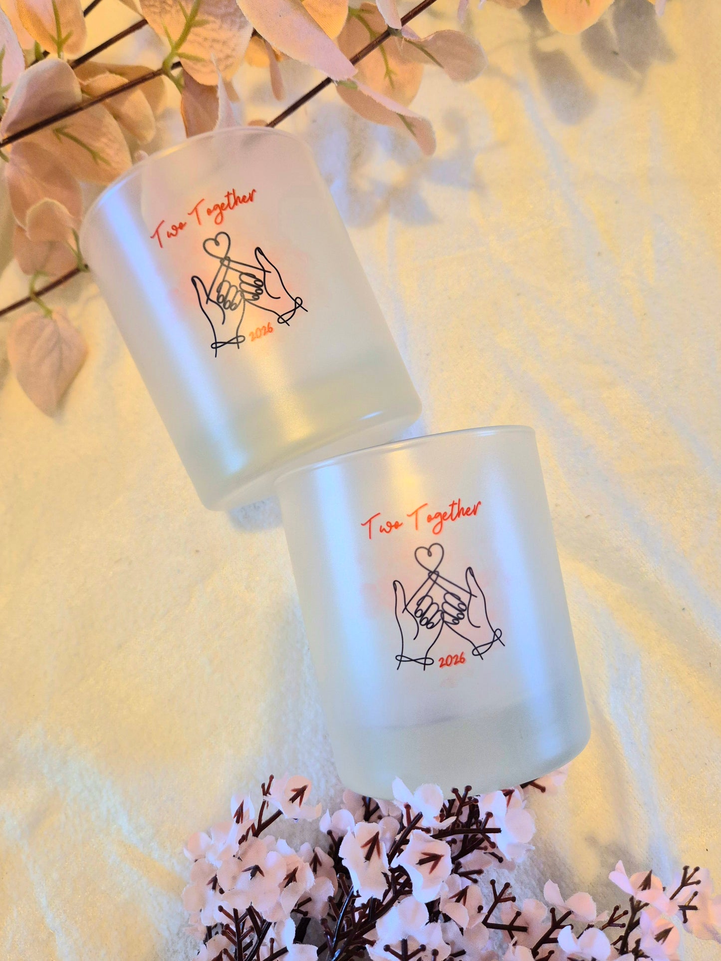 Competition Gifts - Set of 2 Frosted Glasses