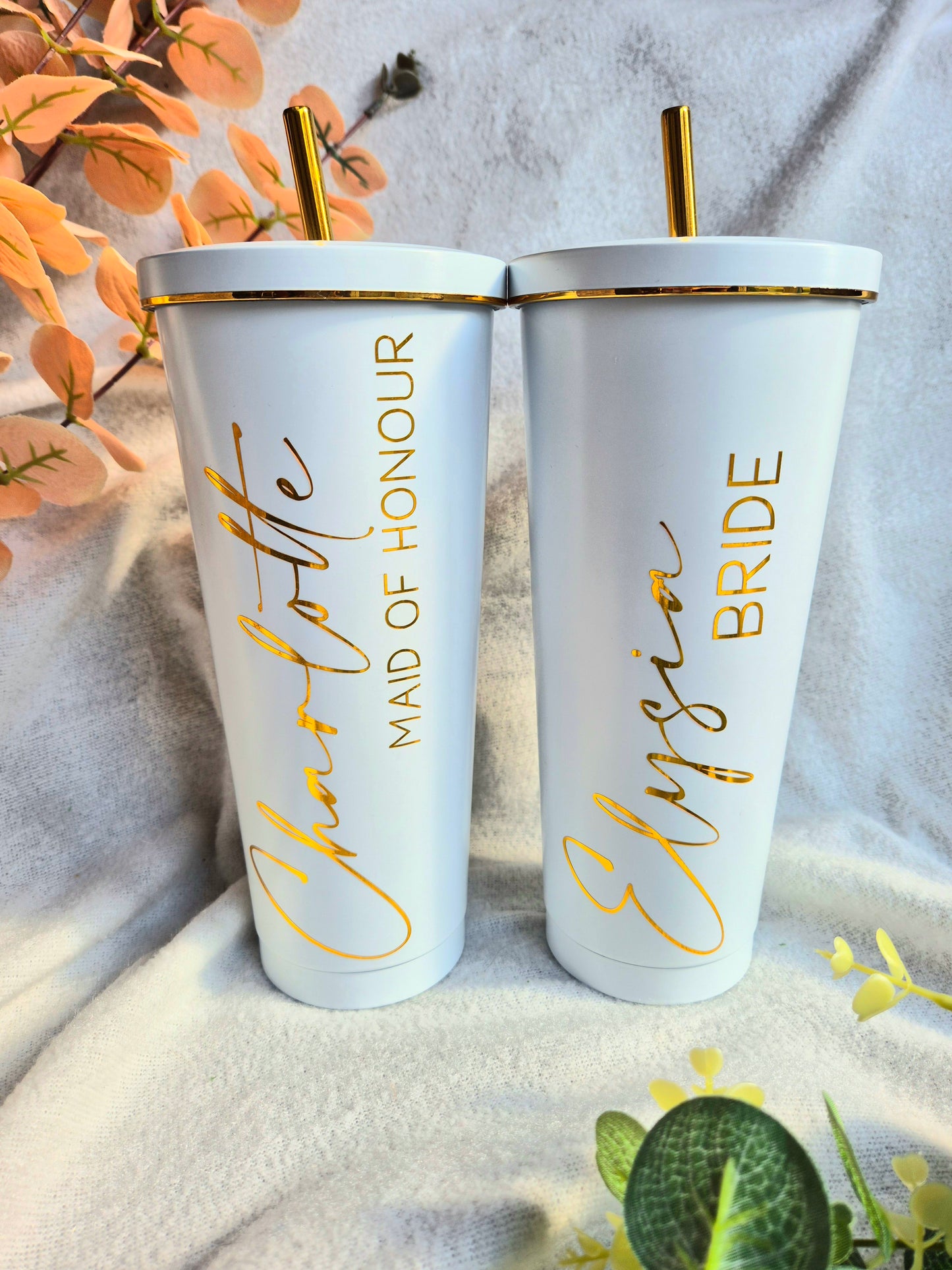 Personalised Metal Bridal Tumbler