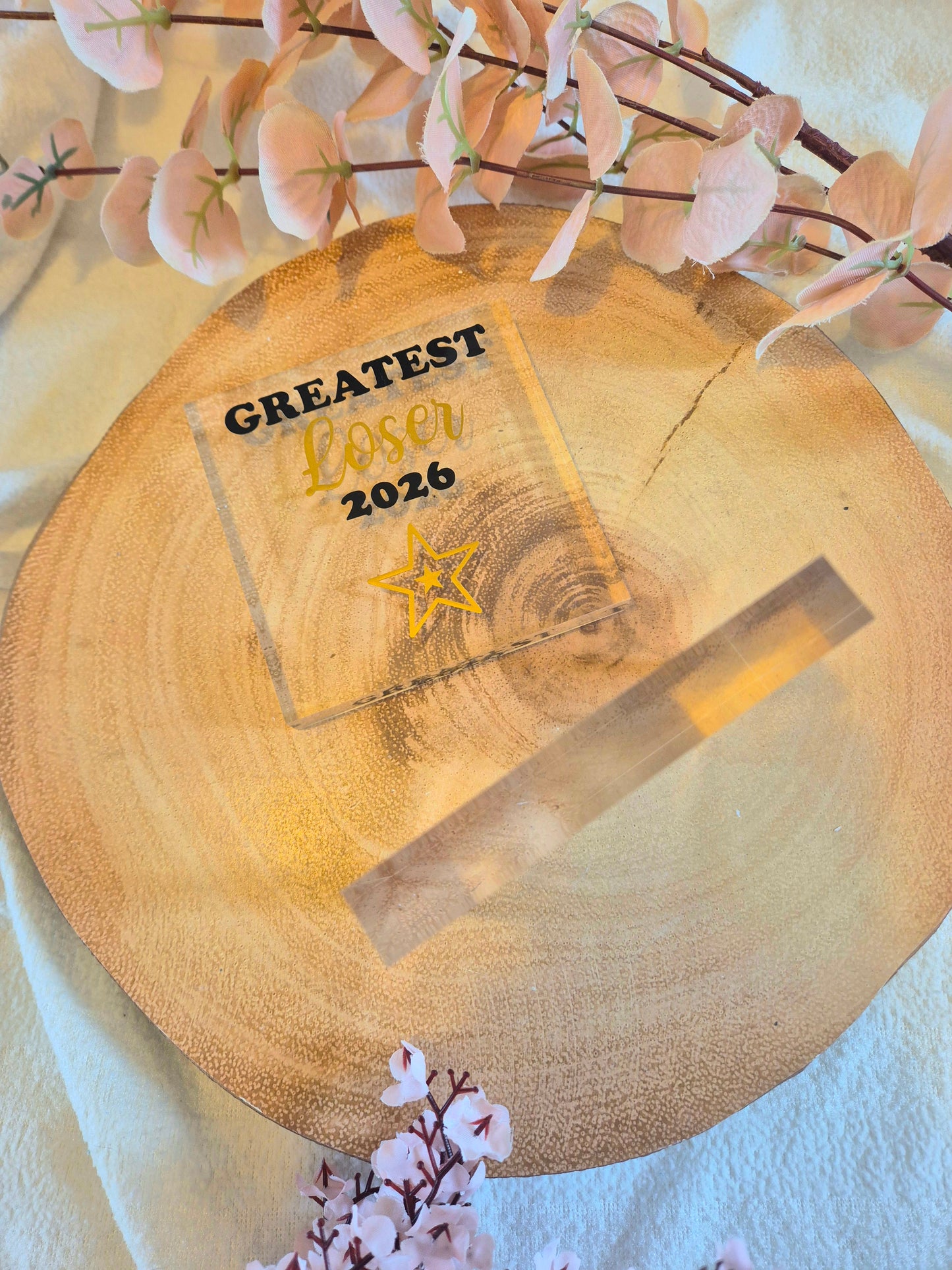 Slimming Competition Acrylic Awards