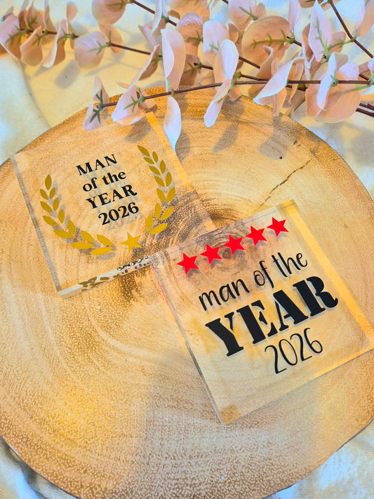 Competition Acrylic Awards - Man Of The Year