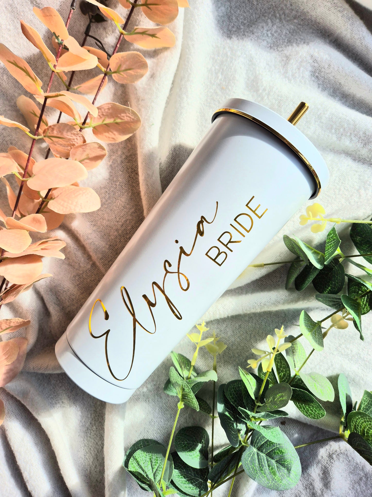 Personalised Metal Bridal Tumbler