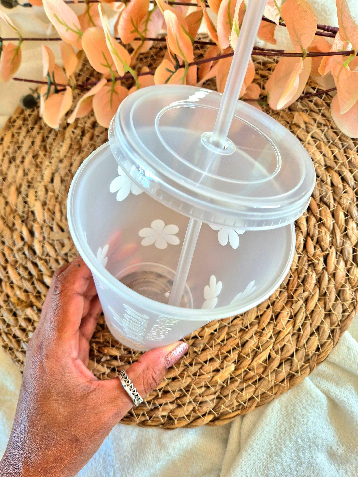 Personalised Flower Girl Cold Cup