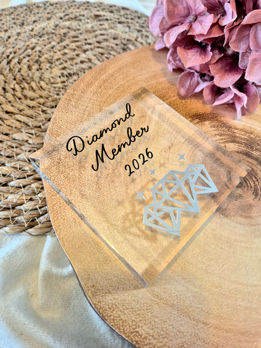 Acrylic Awards - Diamond