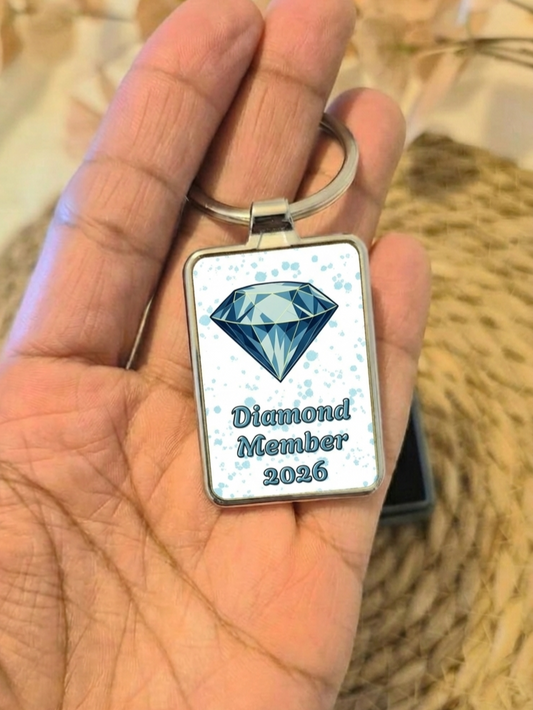 Metal Keyrings - Diamond Member