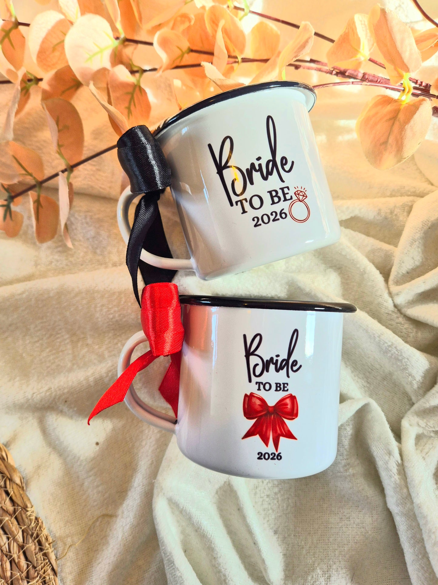 Bride To Be Enamel Mug