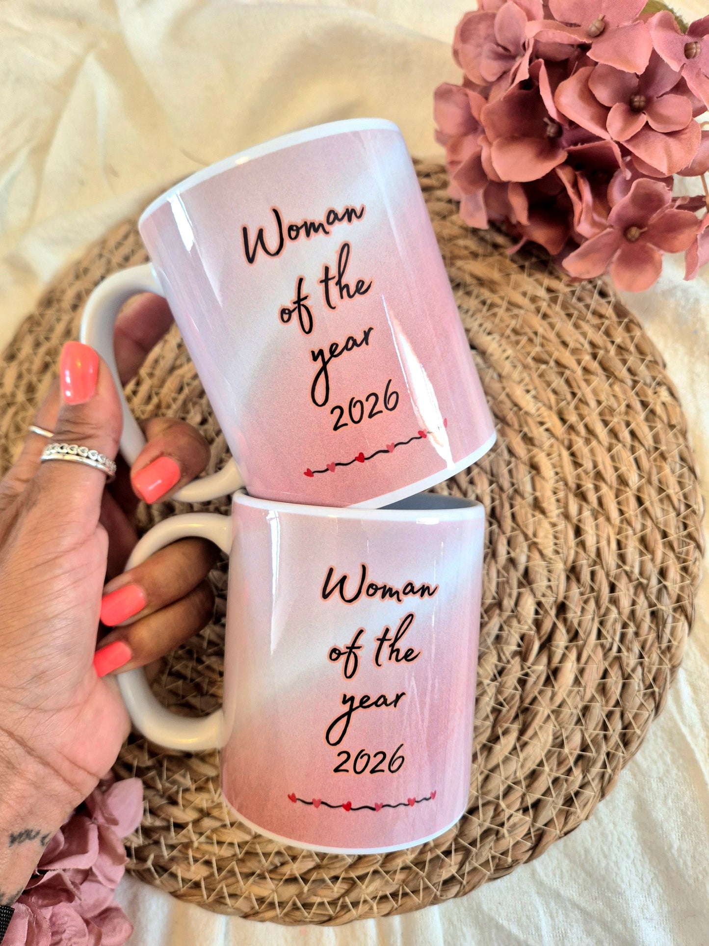 Ceramic Mugs - Woman Of The Year