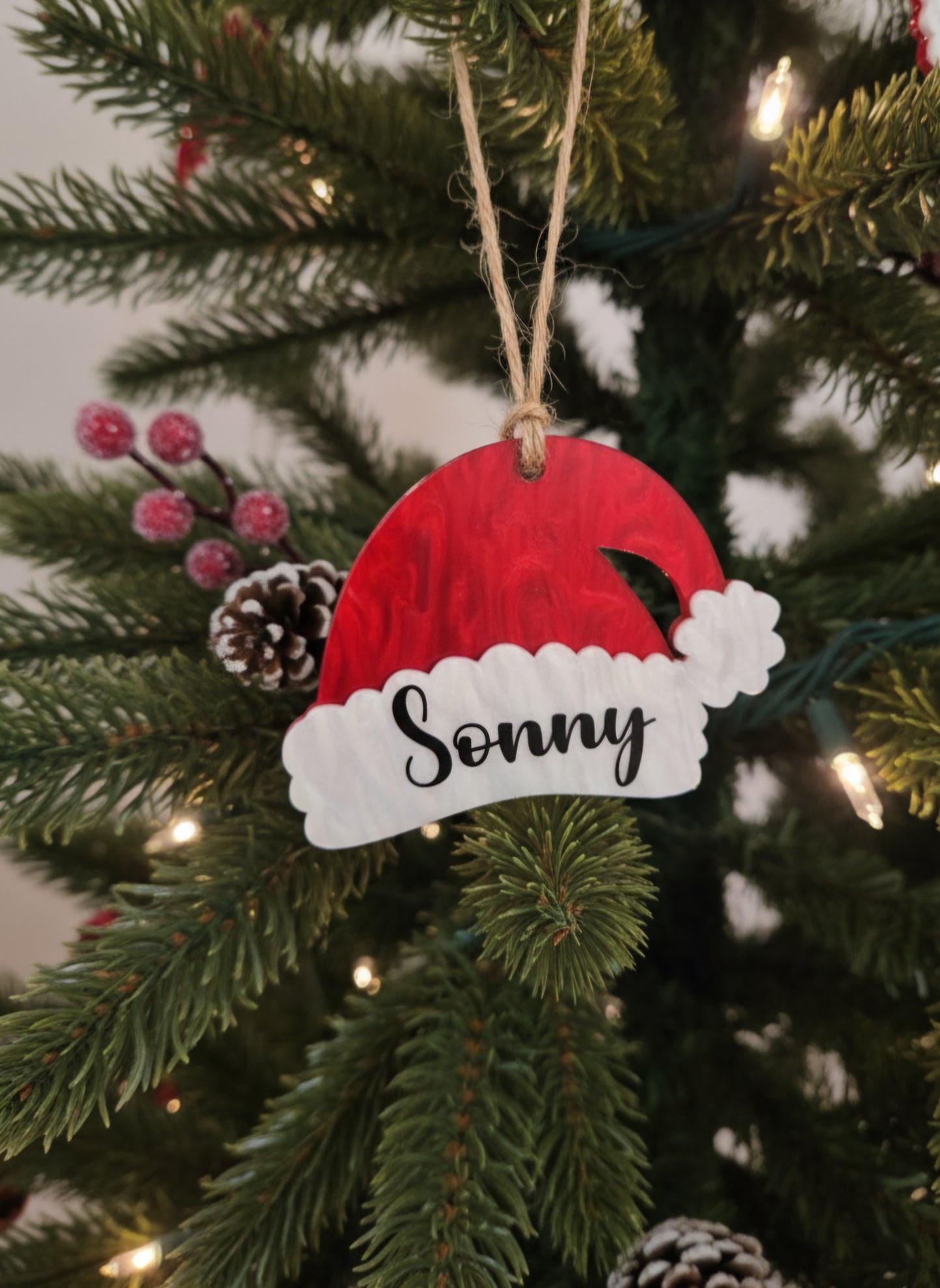 Santa Hat Decoration