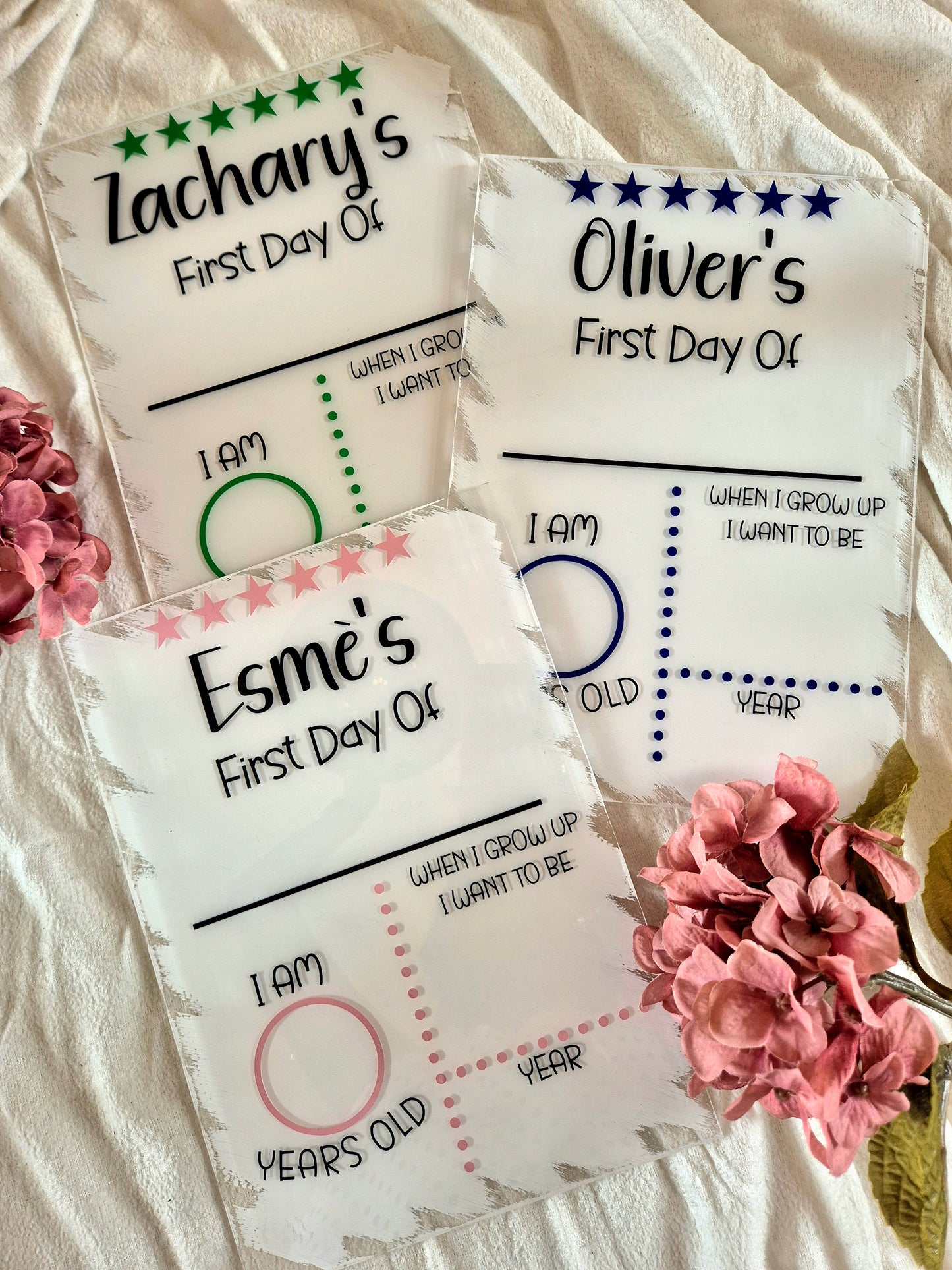Back To School Board - Acrylic