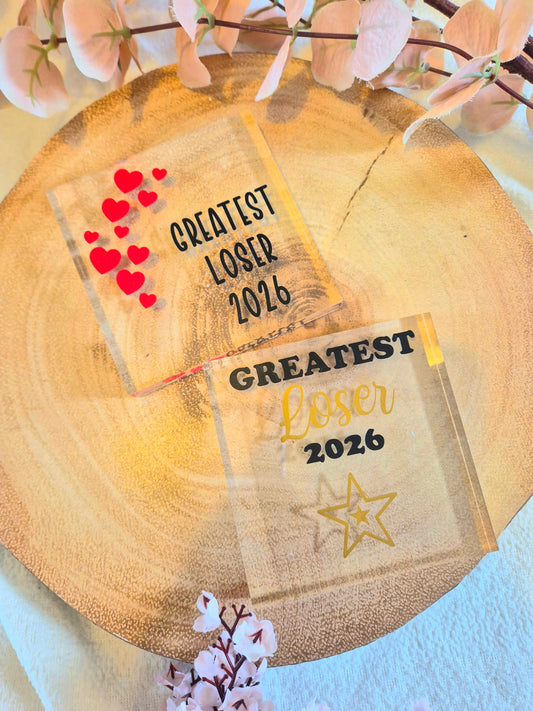 Slimming Competition Acrylic Awards