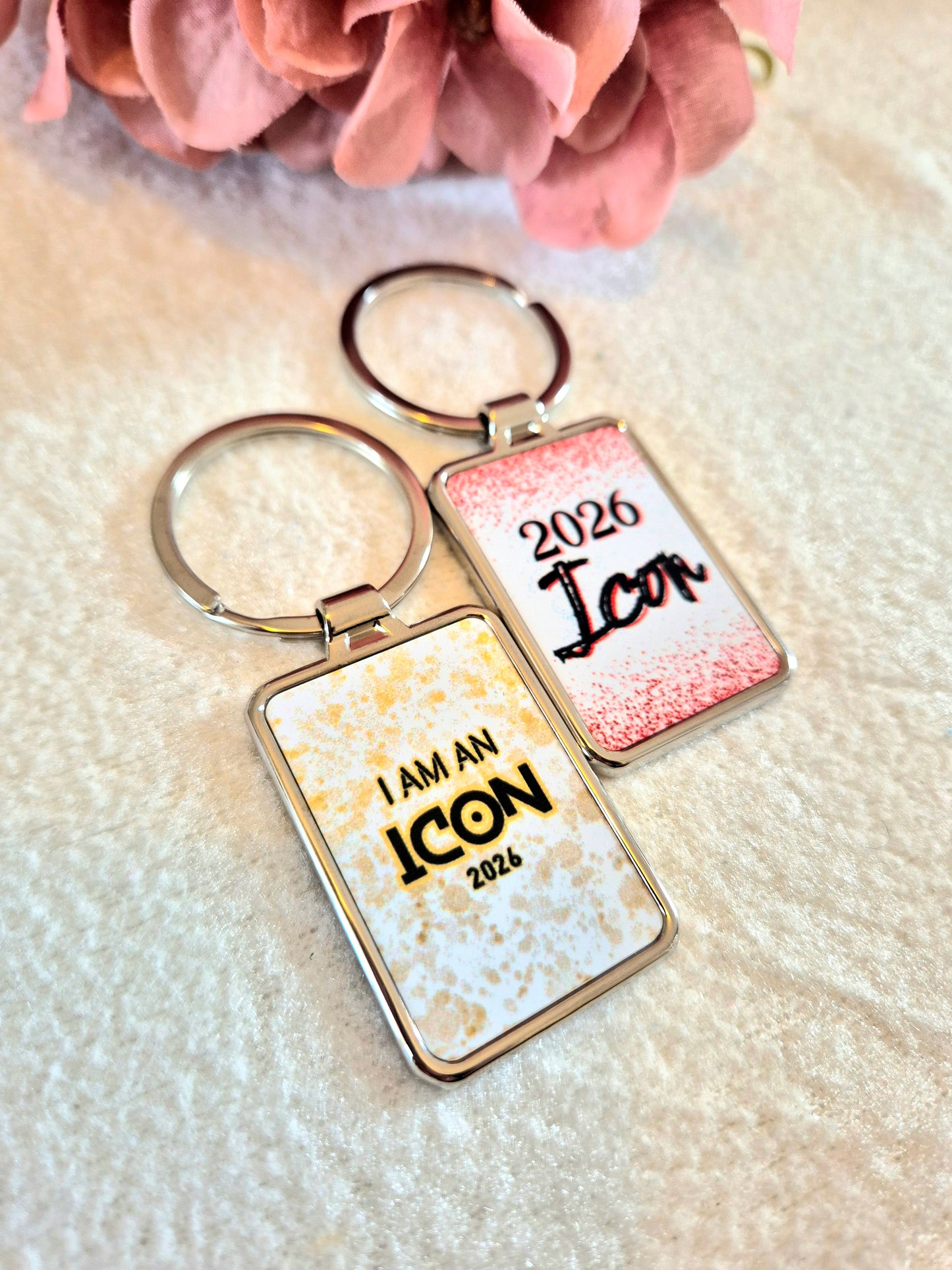 Metal Keyrings - Icon 2026