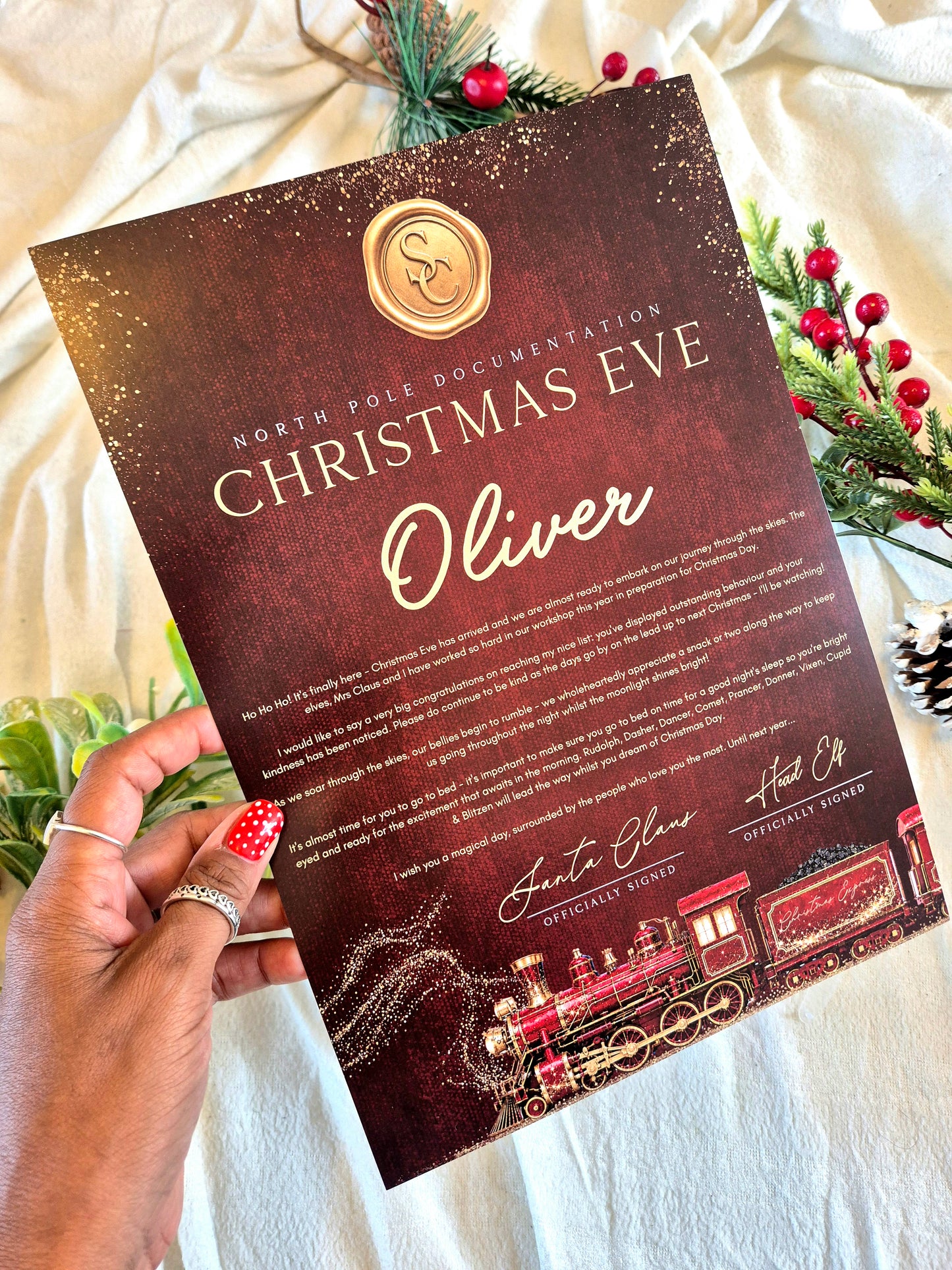 Personalised Letter From Santa