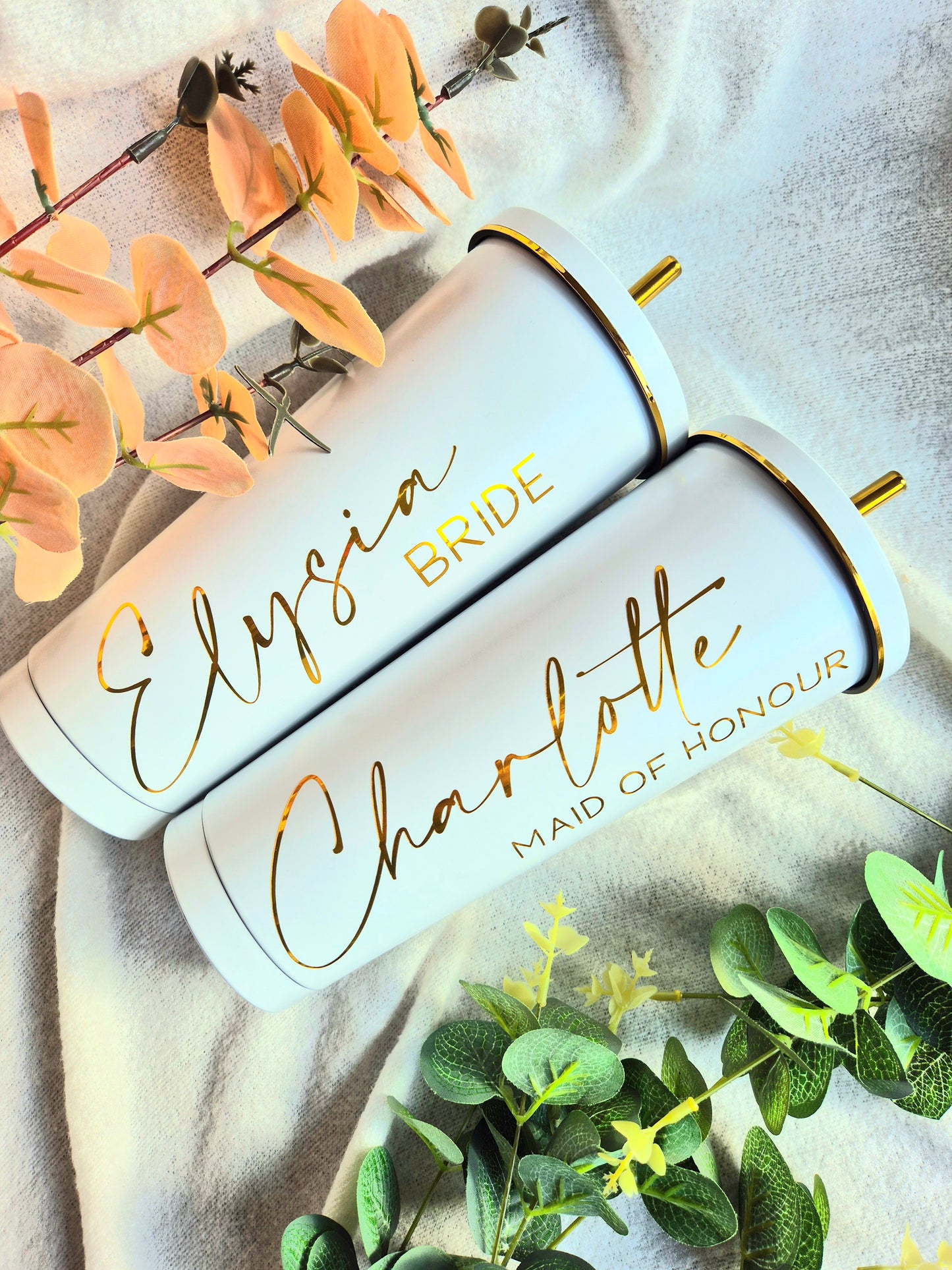 Personalised Metal Bridal Tumbler