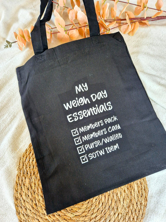 Weigh Day Canvas Bag