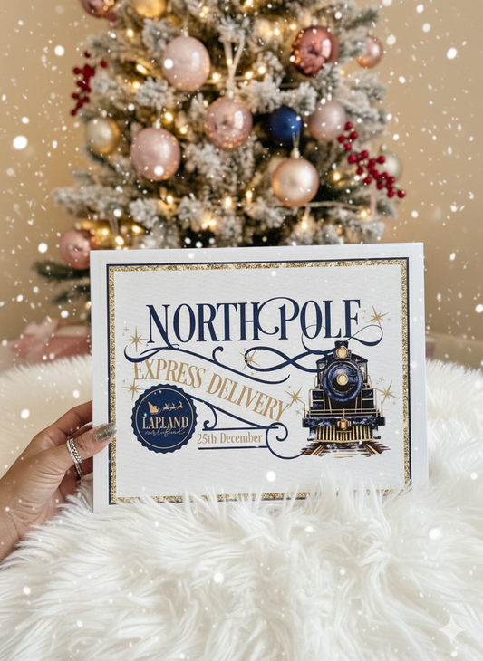 Festive Keepsake Boxes - Navy