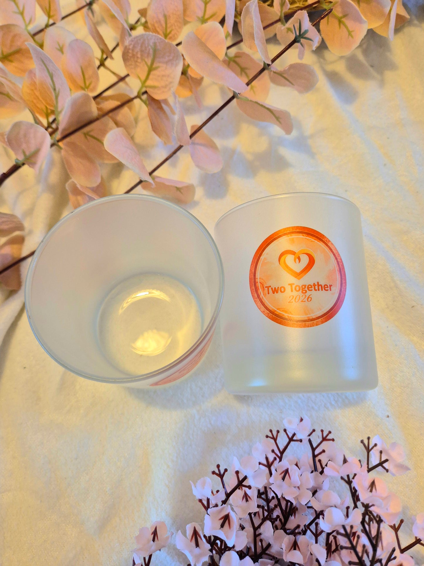 Competition Gifts - Set of 2 Frosted Glasses