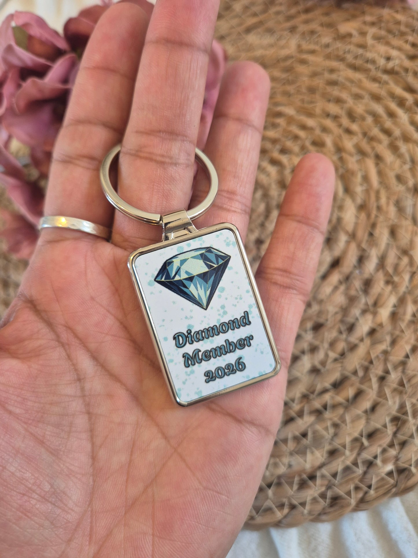 Metal Keyrings - Diamond Member