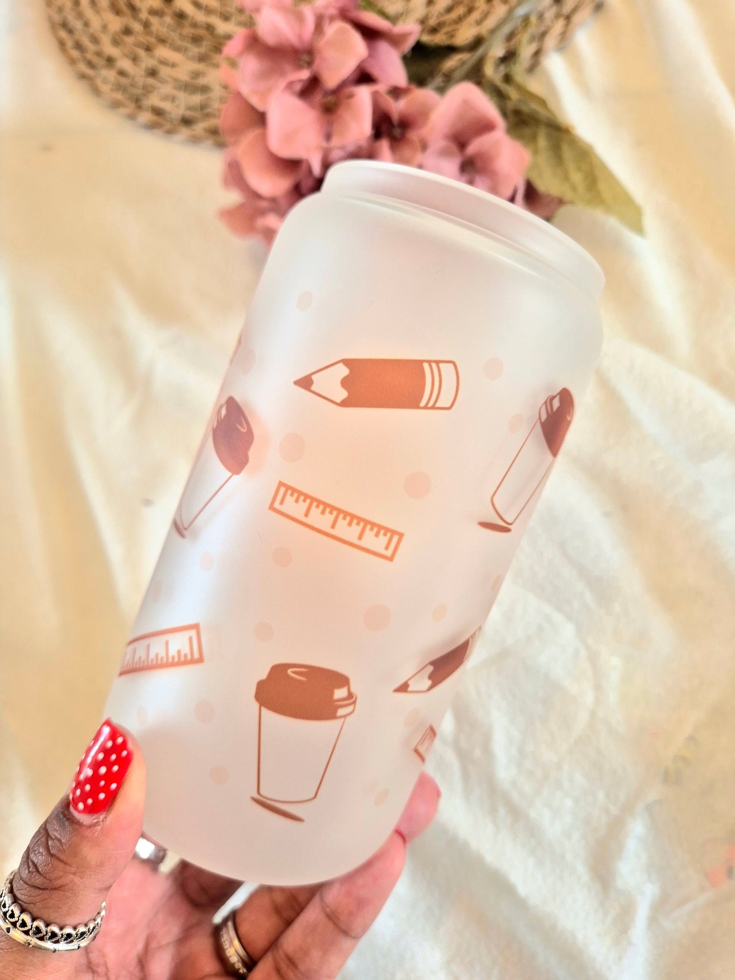 Teacher Libby Glass - Half Coffee