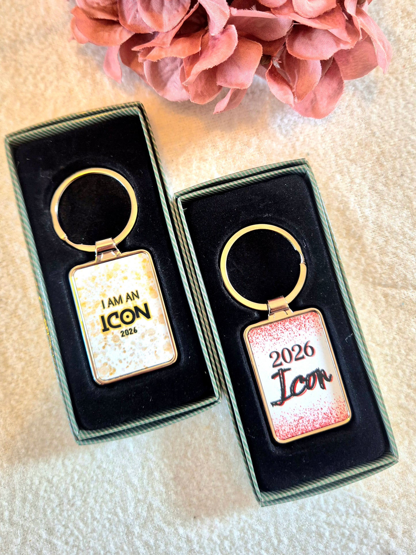 Metal Keyrings - Icon 2026