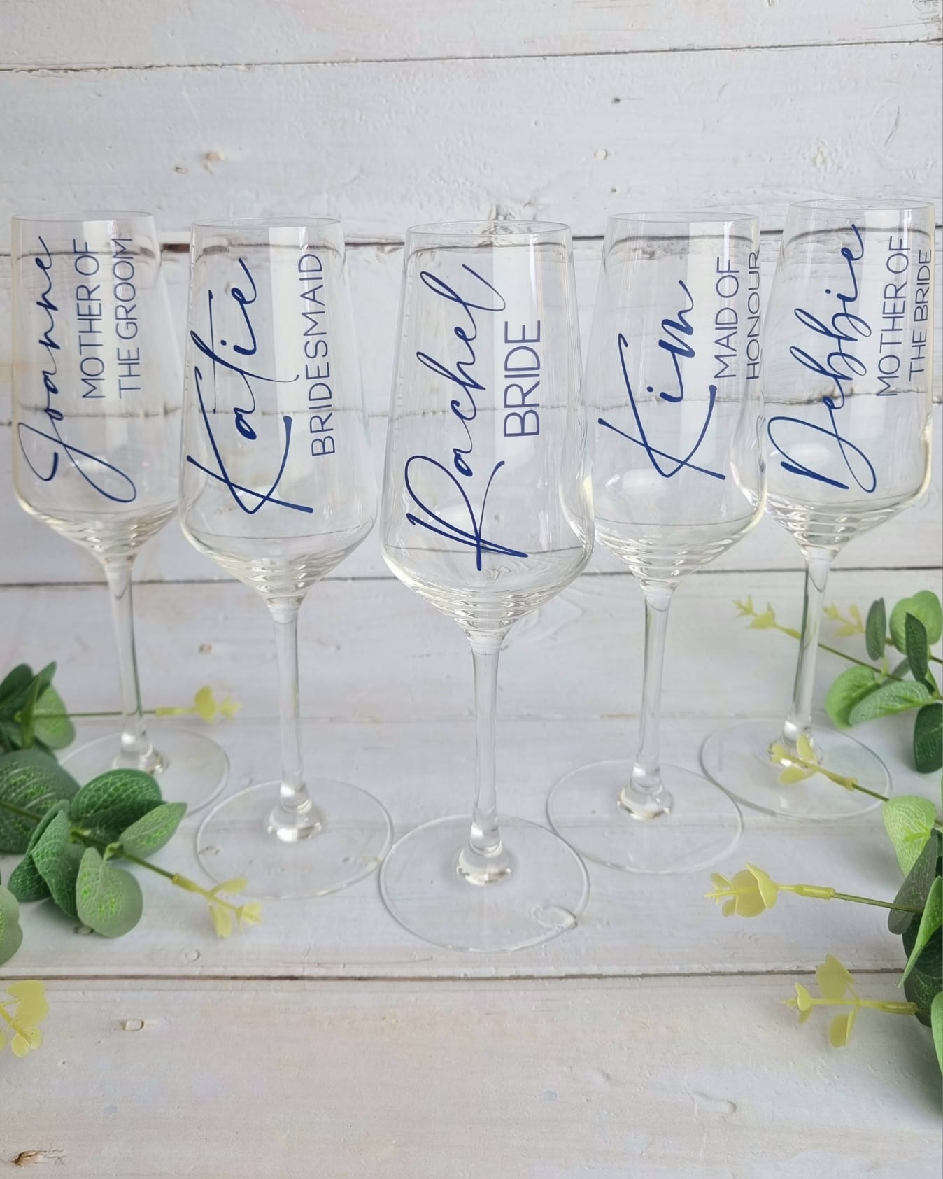 Personalised Champagne Flutes