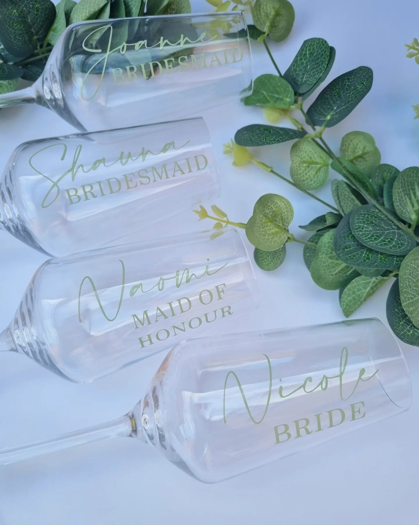 Personalised Champagne Flutes