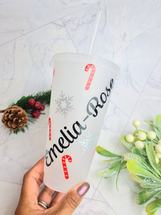 Personalised Christmas Cold Cup