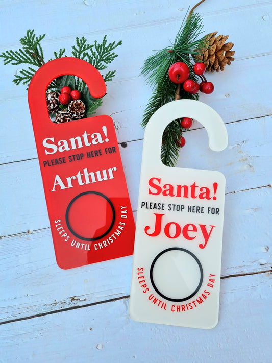 Christmas Countdown Door Hanger