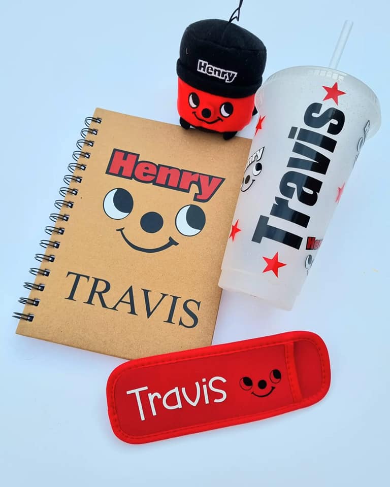 Henry Hoover Personalised Cold Cup