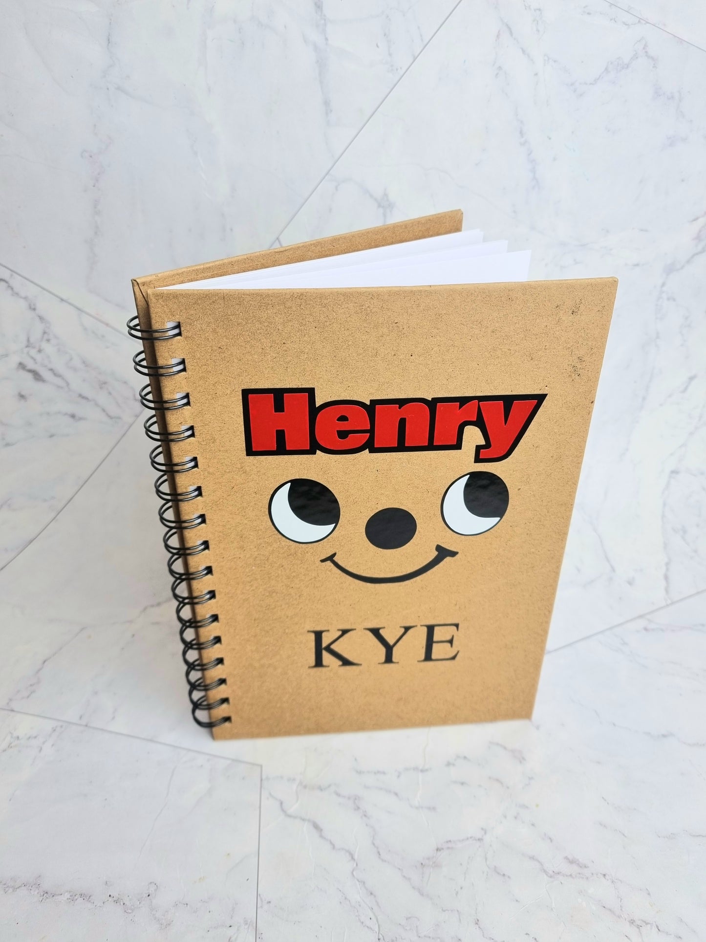 Henry Hoover Personalised Notebook