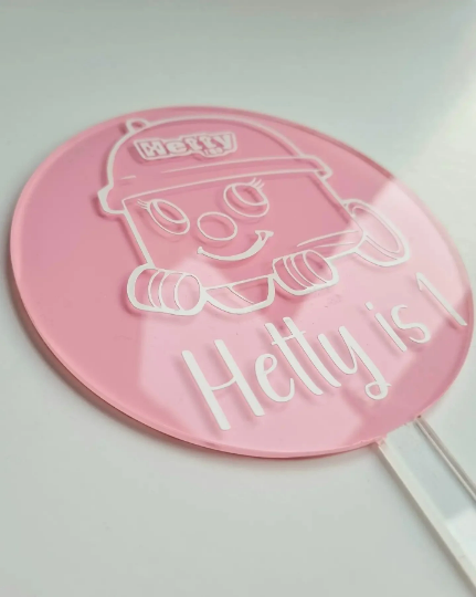 Henry & Hetty Hoover Cake Topper