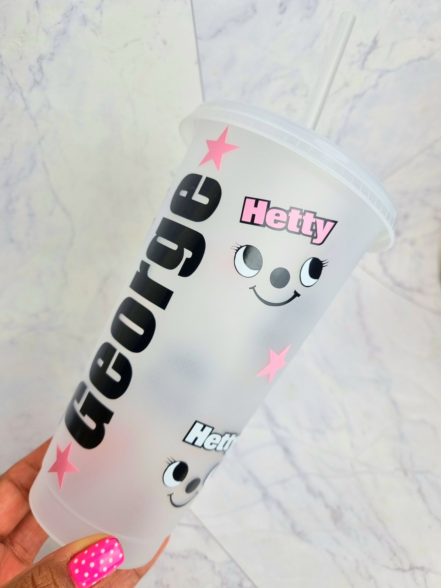 Hetty Hoover Personalised Cold Cup