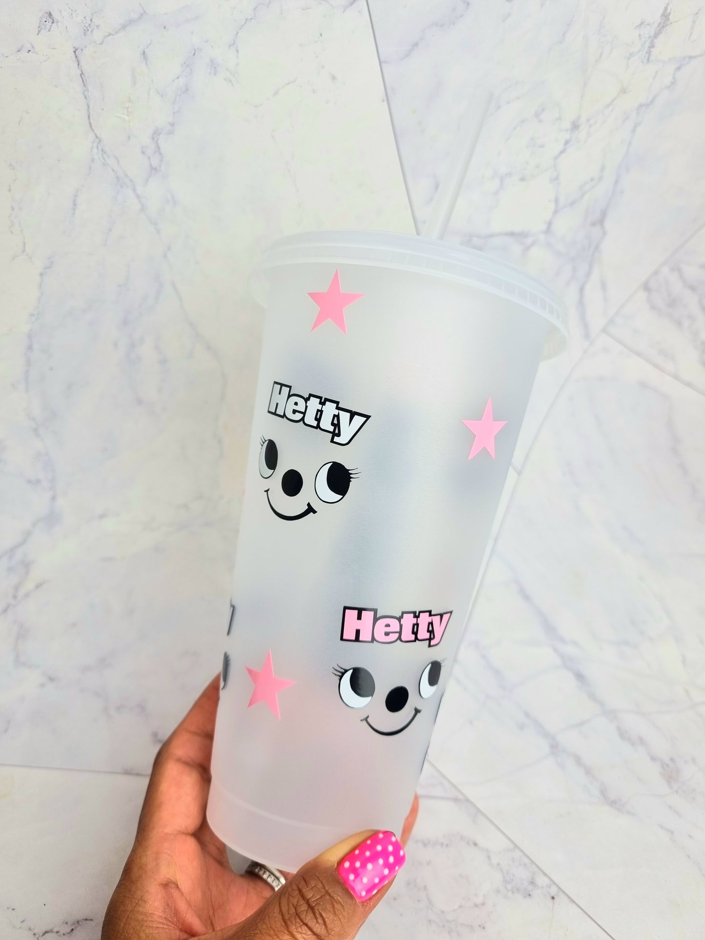 Hetty Hoover Personalised Cold Cup