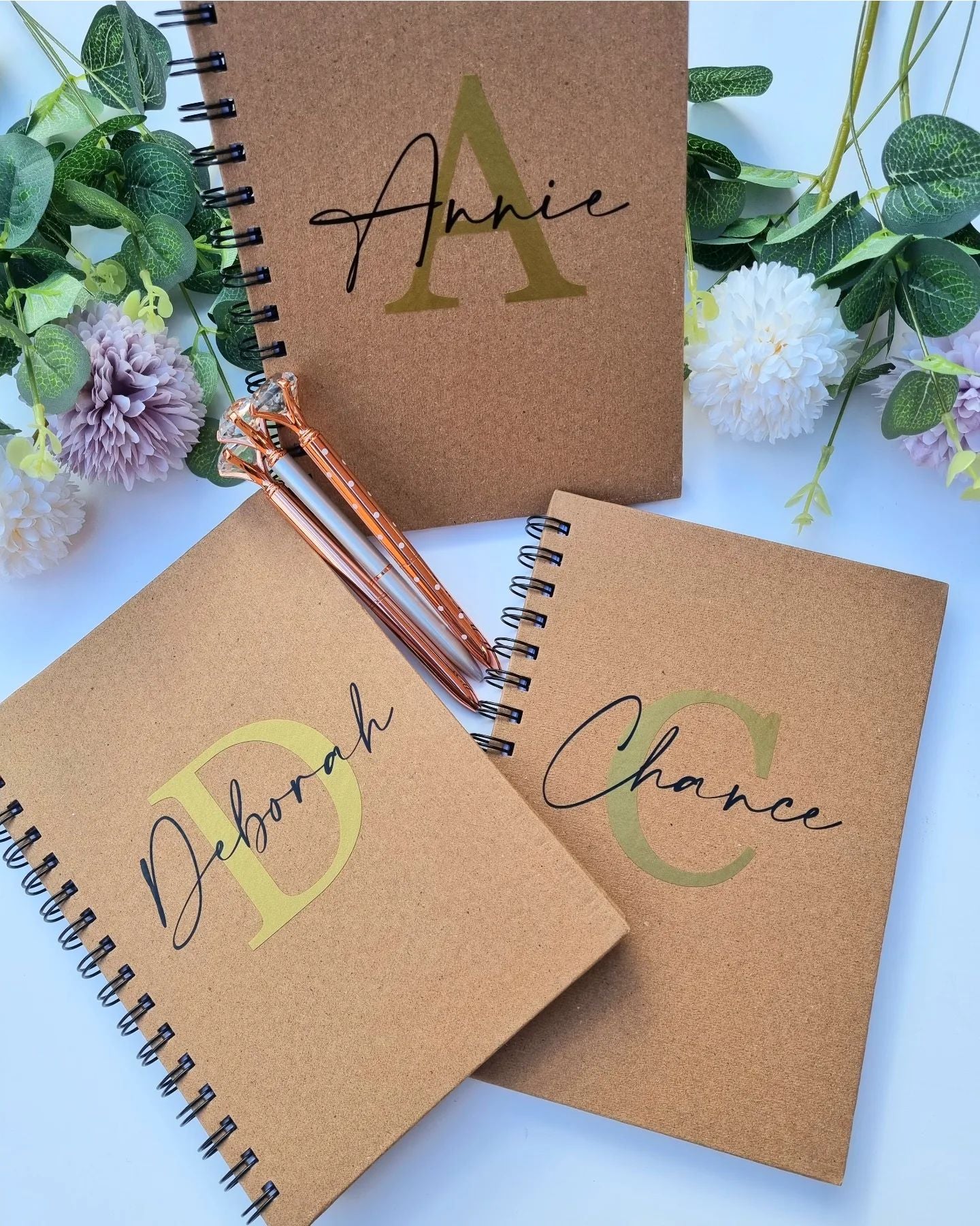 Personalised notebooks store