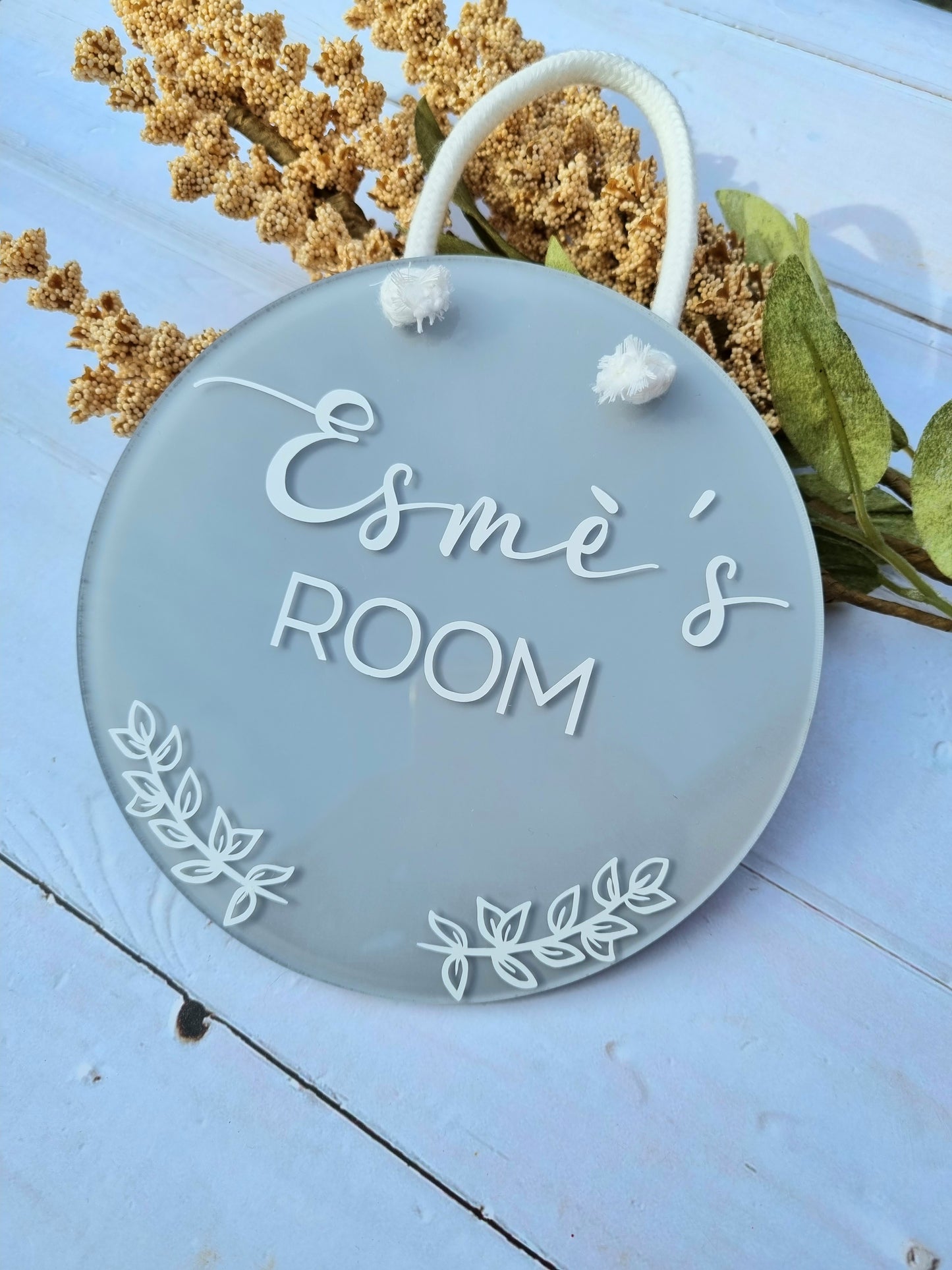 Personalised Bedroom Door Sign