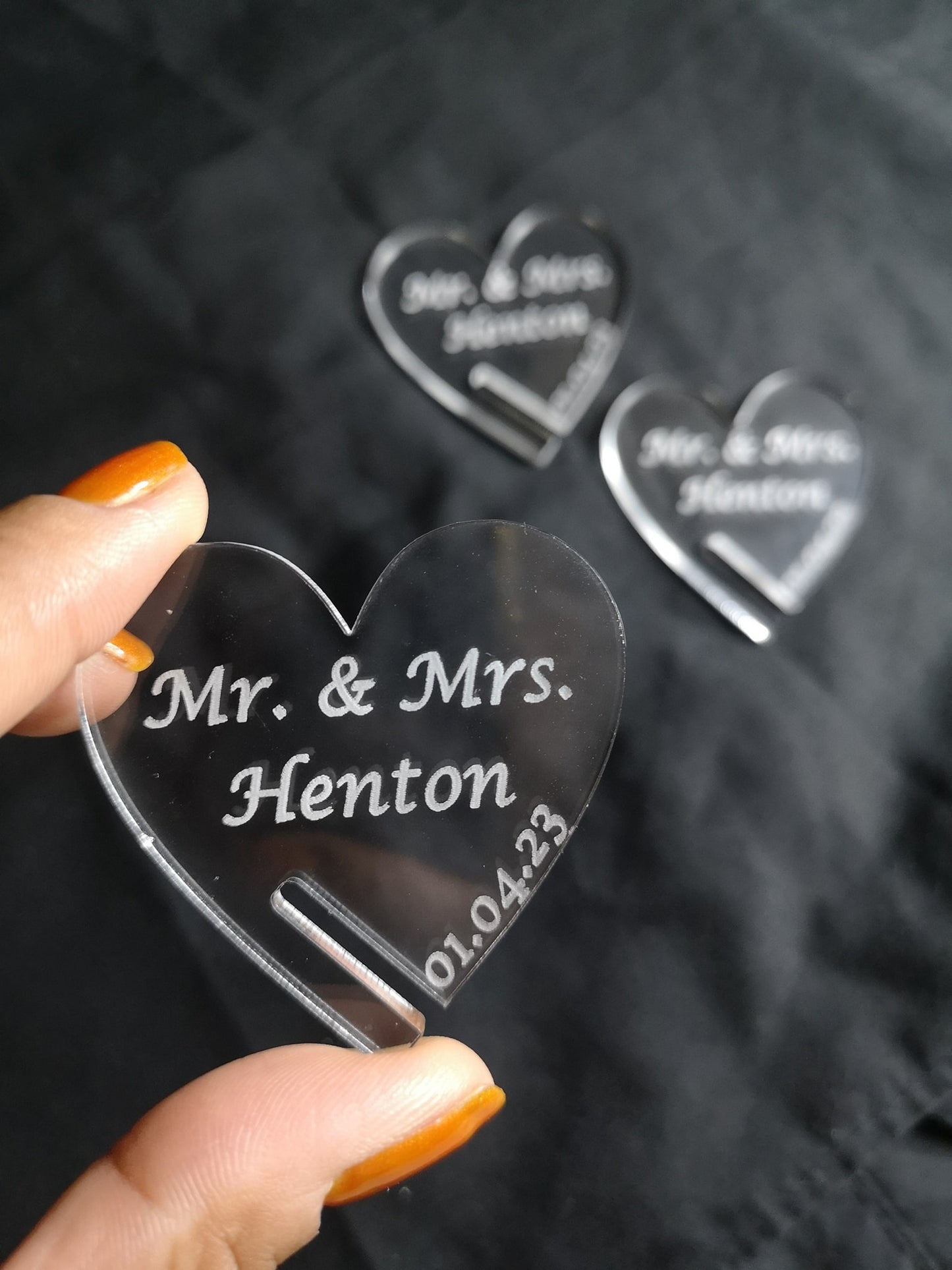 Personalised Wine Glass Charms