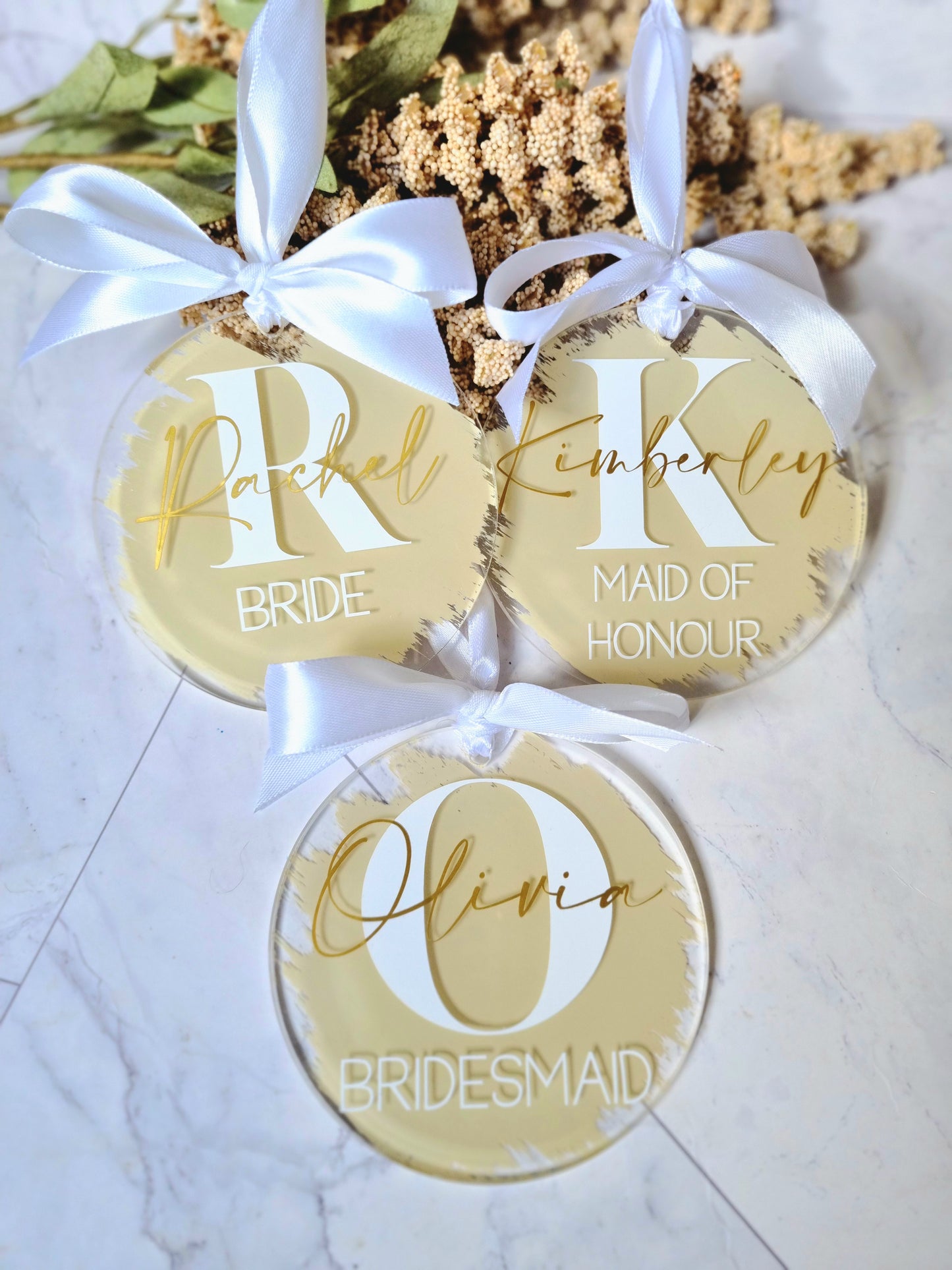 Bridal Party Hanger Decorations